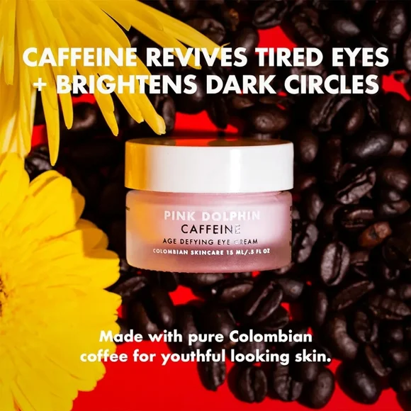 PINK DOLPHIN Caffeine Age-Defying Soothing Eye Cream, 15ml/0.5oz - Picture 2 of 12